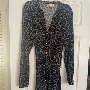 MICHAEL Michael Kors Cheetah Print Dress